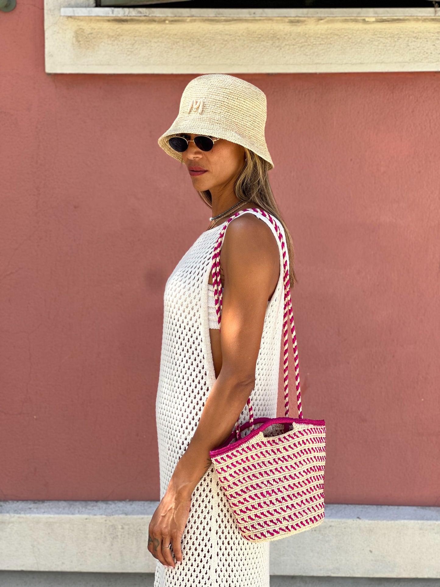 SAC EN RAPHIA BANDOULIÈRE VOA
