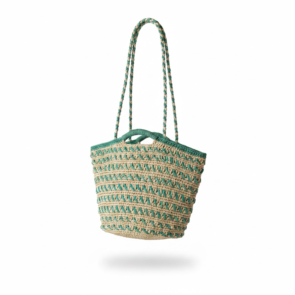 SAC EN RAPHIA BANDOULIÈRE VOA