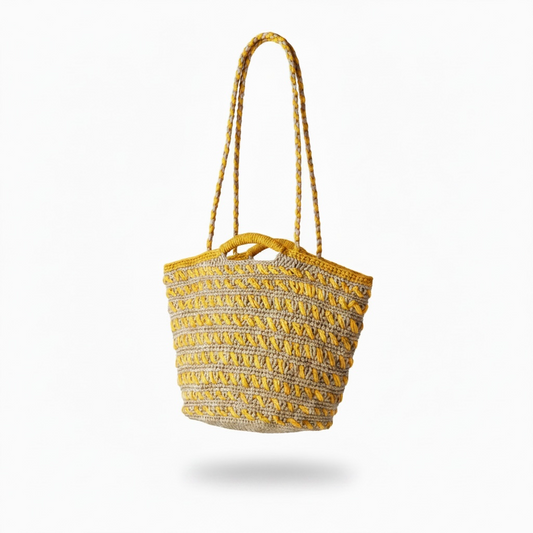 SAC EN RAPHIA BANDOULIÈRE VOA
